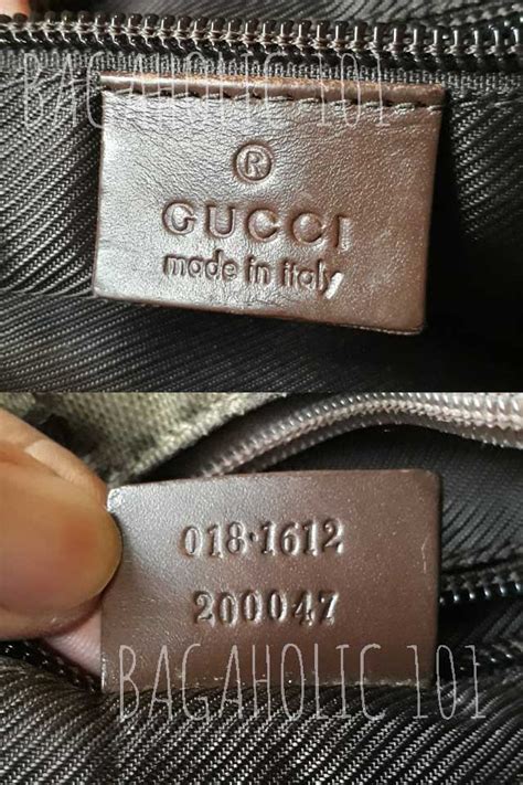 difference between fake gucci and real|check gucci serial number.